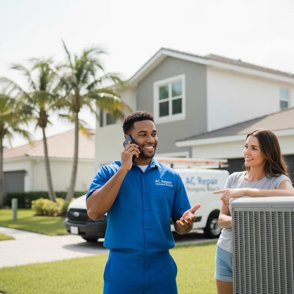 AC Repair Pompano Beach customer support in Pikesville